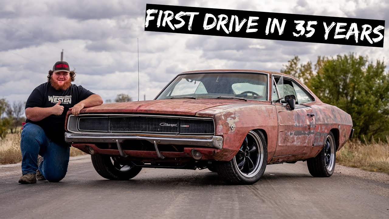 Я спас брошенный Dodge Charger спустя 35 лет