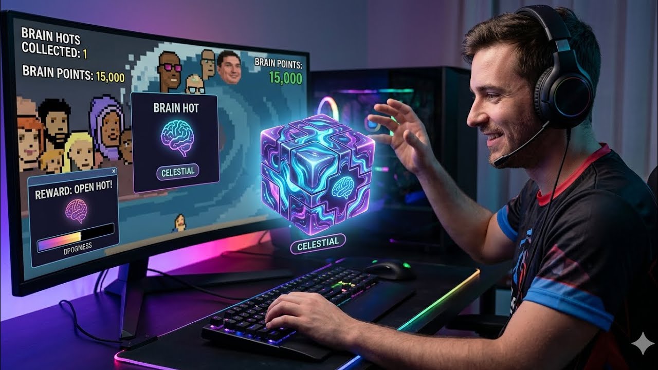 E o Gabriel jogando brim hot e eu consegui montar minha base