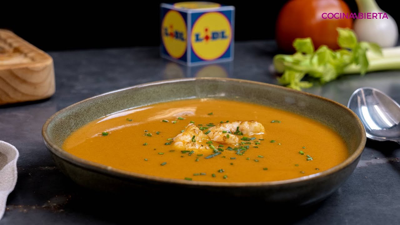 Cómo hacer crema de langostinos // Cocina Abierta