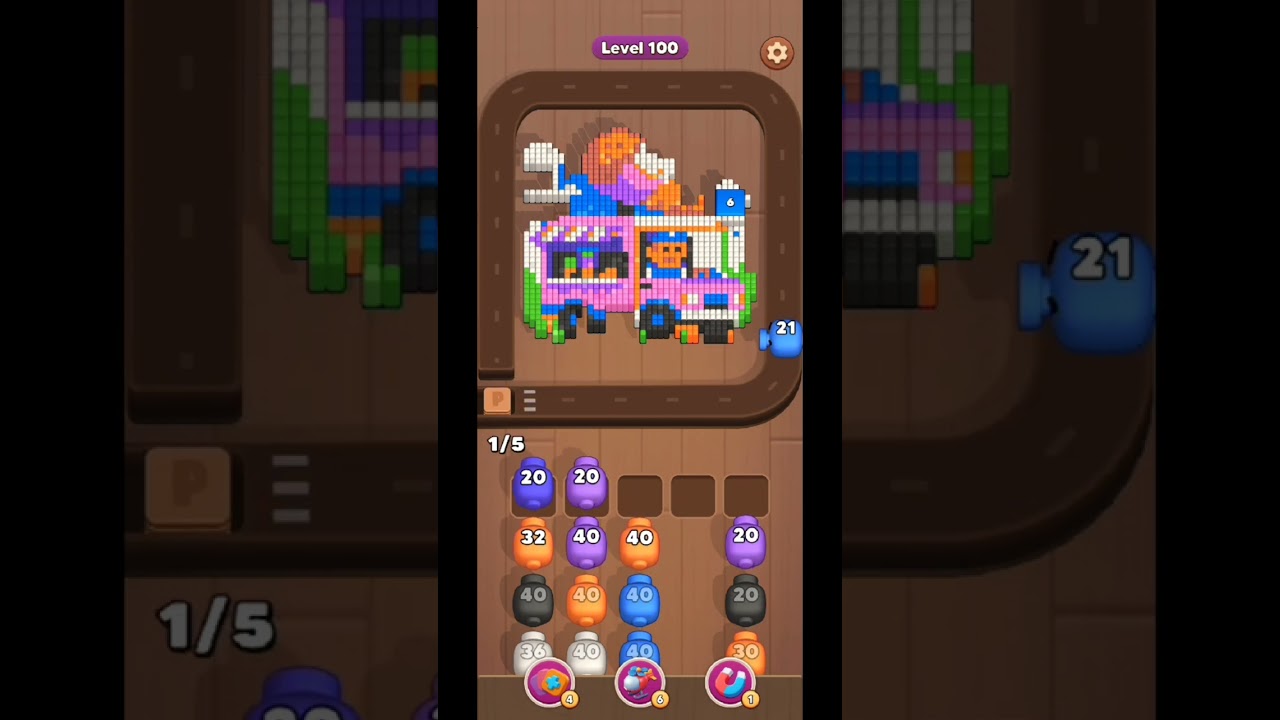 Hard Level 100 Walkthrough and solution Blaze Shooter