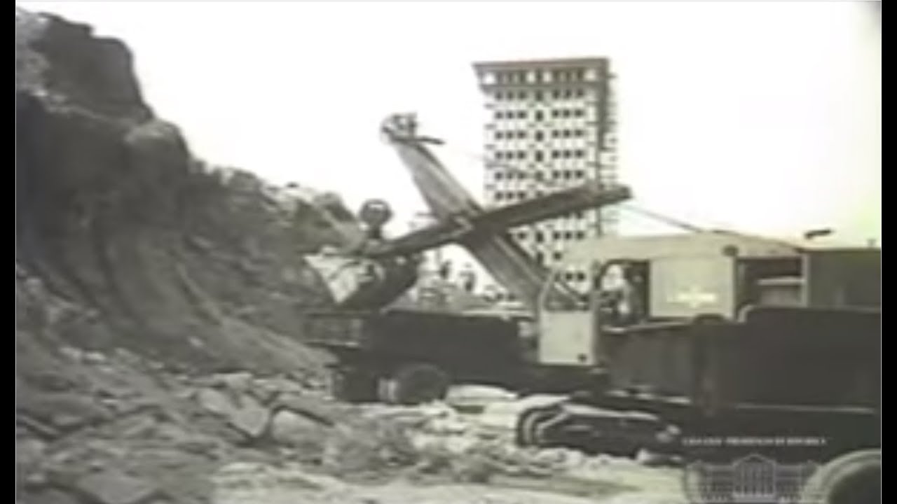 Demolições no centro do Rio de Janeiro (1952)