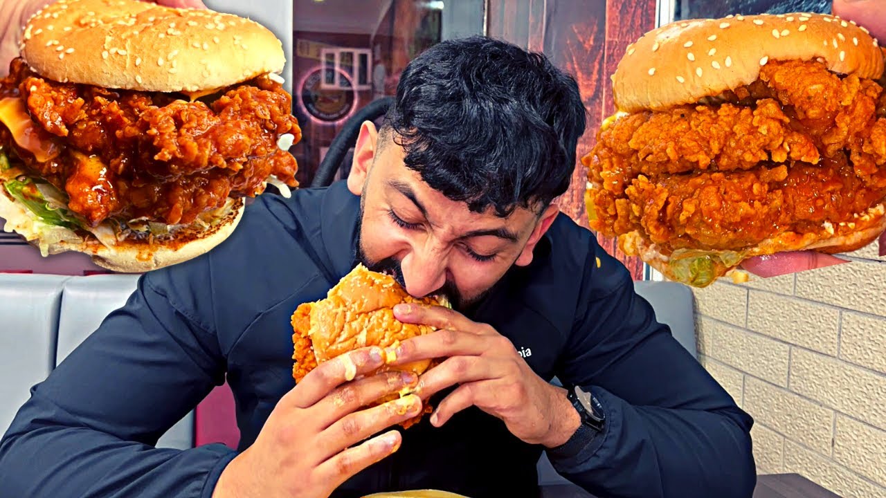 WHO HAS THE BEST SPICY CHICKEN BURGER IN BIRMINGHAM? 3 IN 1 BURGER VS CHICKEN SPICE!