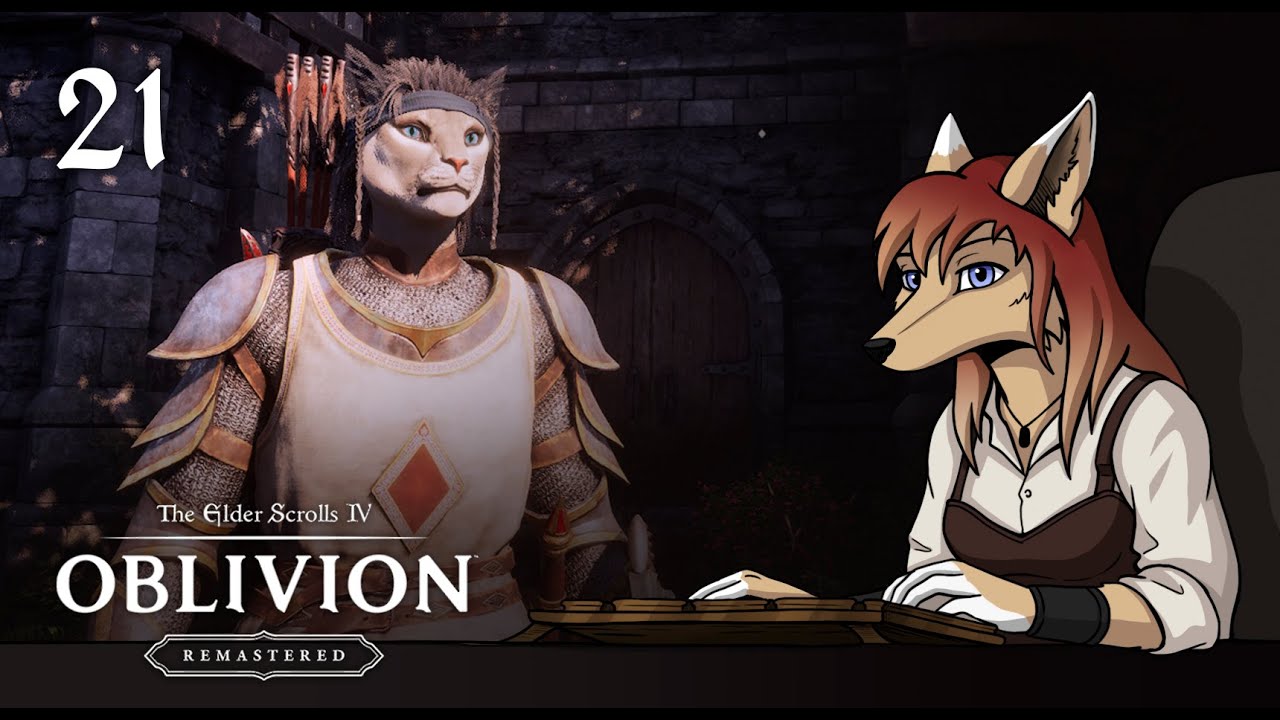 TES IV: Oblivion Remastered! Приключения кошечки: Святой Крестоносец