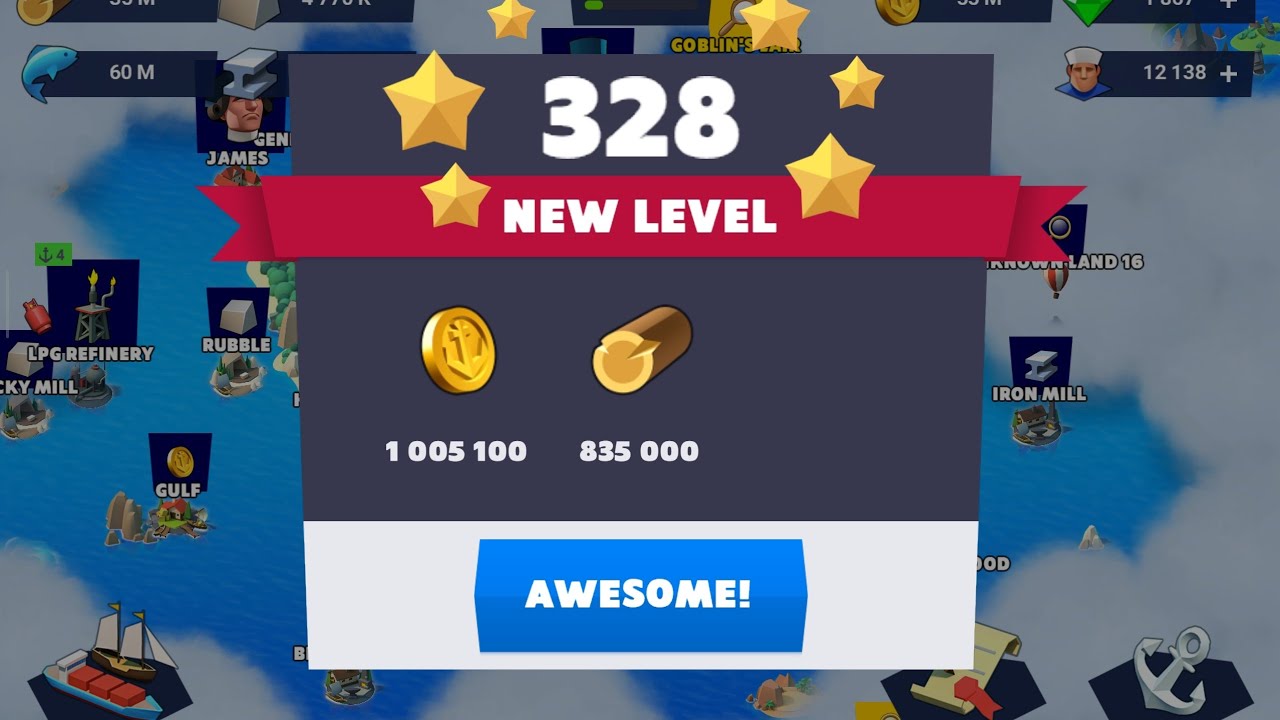 Seaport Level 327 gameplay