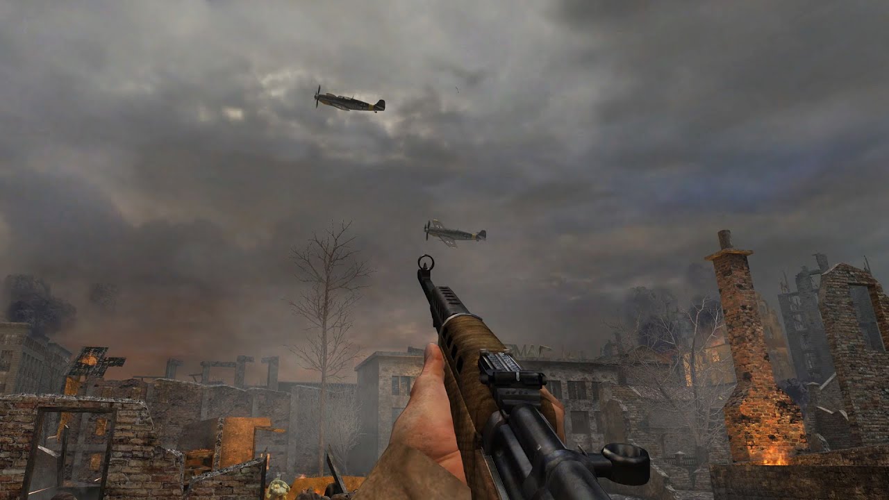 Destroying German Forces in Kharkov - Call of Duty United Offensive