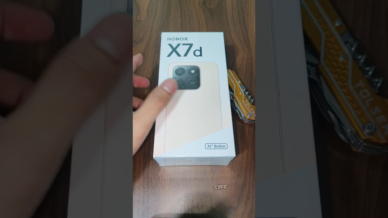HONOR X7d UNBOXING                                       