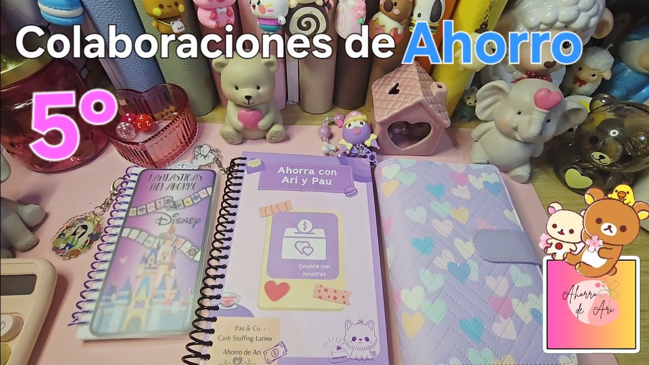 COLABORACIONES DE AHORRO 5°🍀💖🌸💰 #retosdeahorro #ahorrochallenge #sistemadesobres 