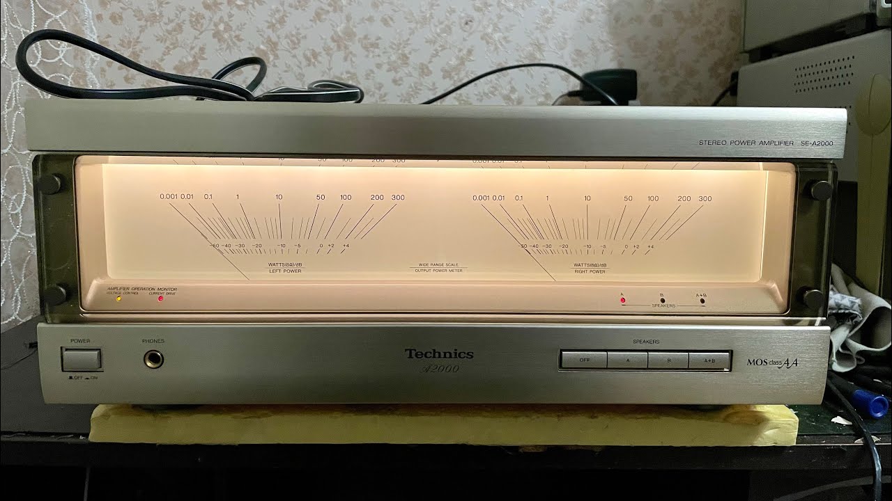 Technics SE-A2000 (часть 1. Разборка)