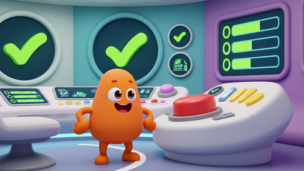 El Compañero de Tripulación Naranja de Among Us Se Escondió | Rimas Infantiles y Cancione