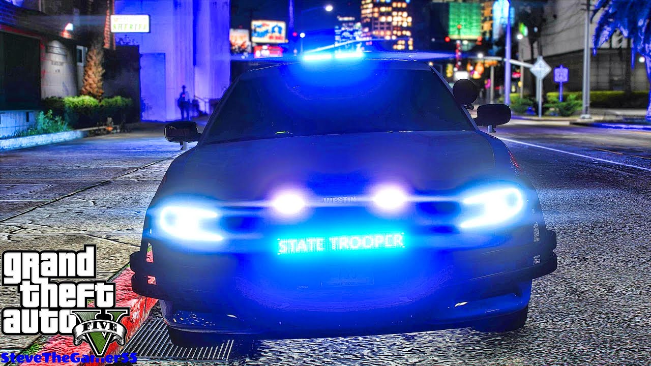 Playing GTA 5 As A POLICE OFFICER Highway Patrol| GTA 5 Lspdfr Mod| Live