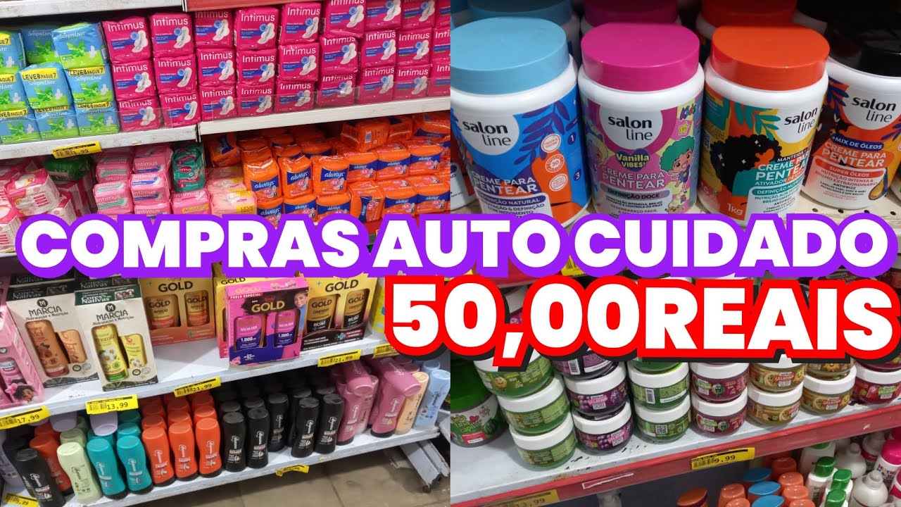 COMPRINHAS AUTO CUIDADO 50,00REAIS 
