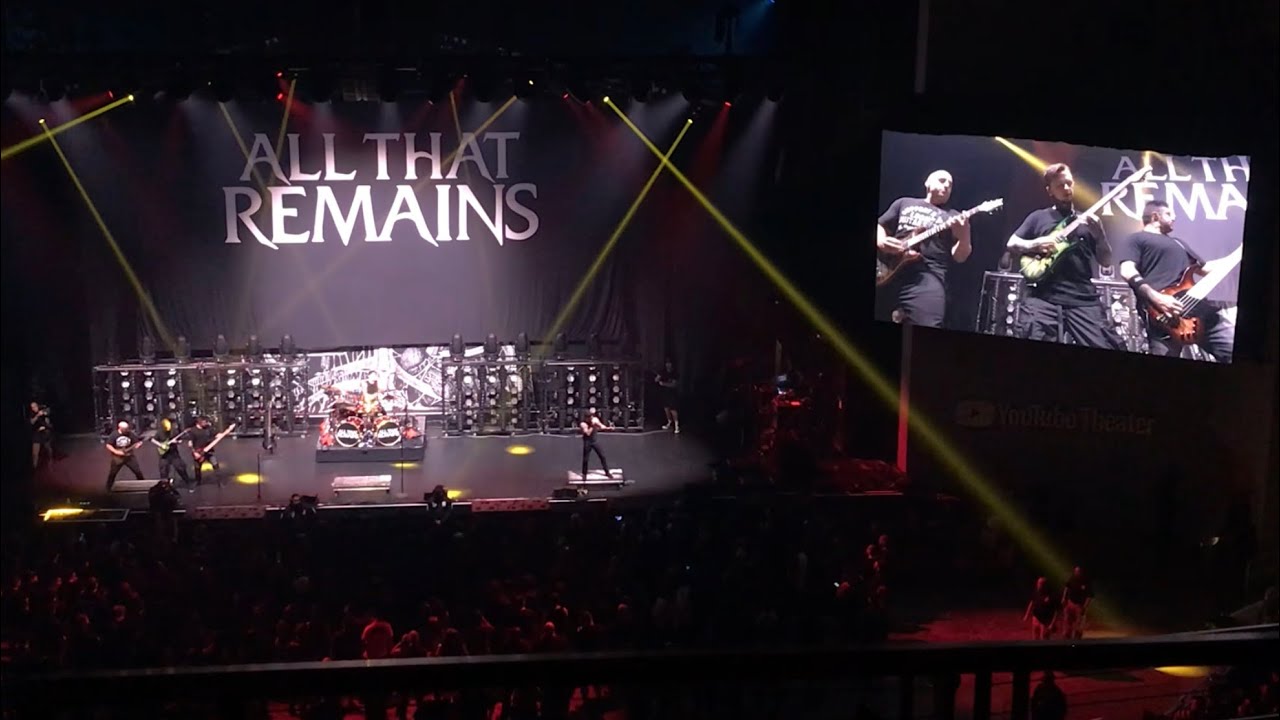 All That Remains live at The YouTube Theater 8/9/24 (Full Performance)