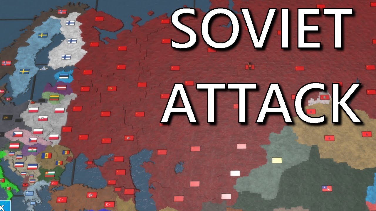 SOVIET ATTACK in Roblox Iron Assault