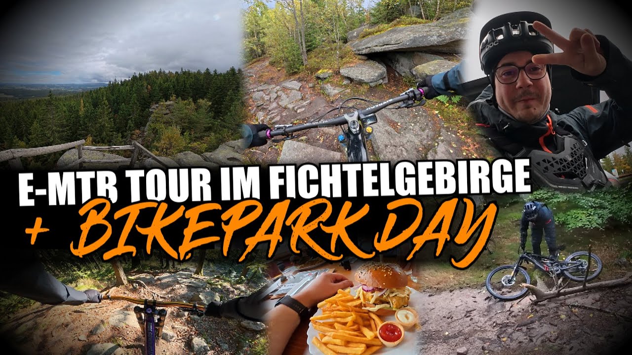 SCHÖNSTER SONNENSCHEIN & VERNEBELTER REGENTAG IM FICHTELGEBIRGE🫠 E-MTB TOUR + BIKEPARK OCHSENKOPF💯