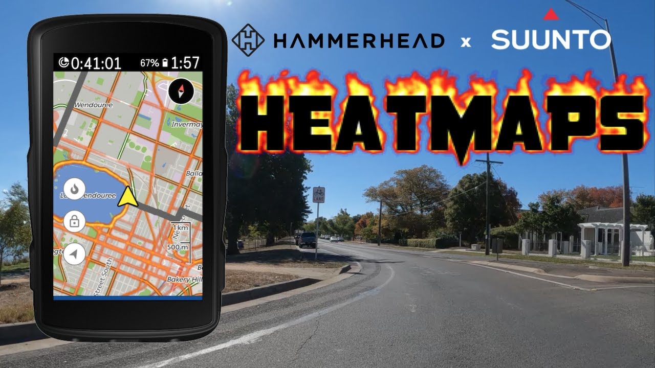 Hammerhead x Suunto: Cycling Heatmaps for the Karoo Cycling GPS Computers