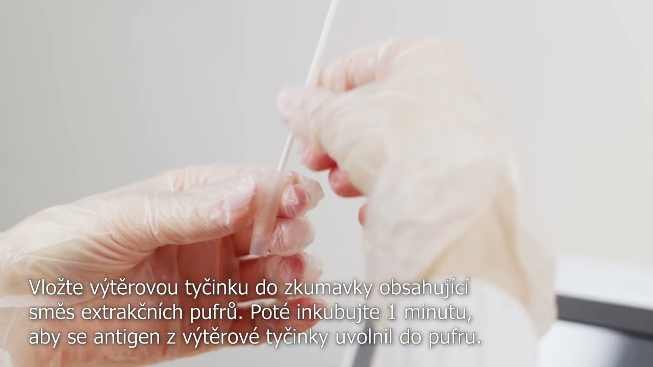 Jak měřit Strep A na analyzátoru STANDARD F200?