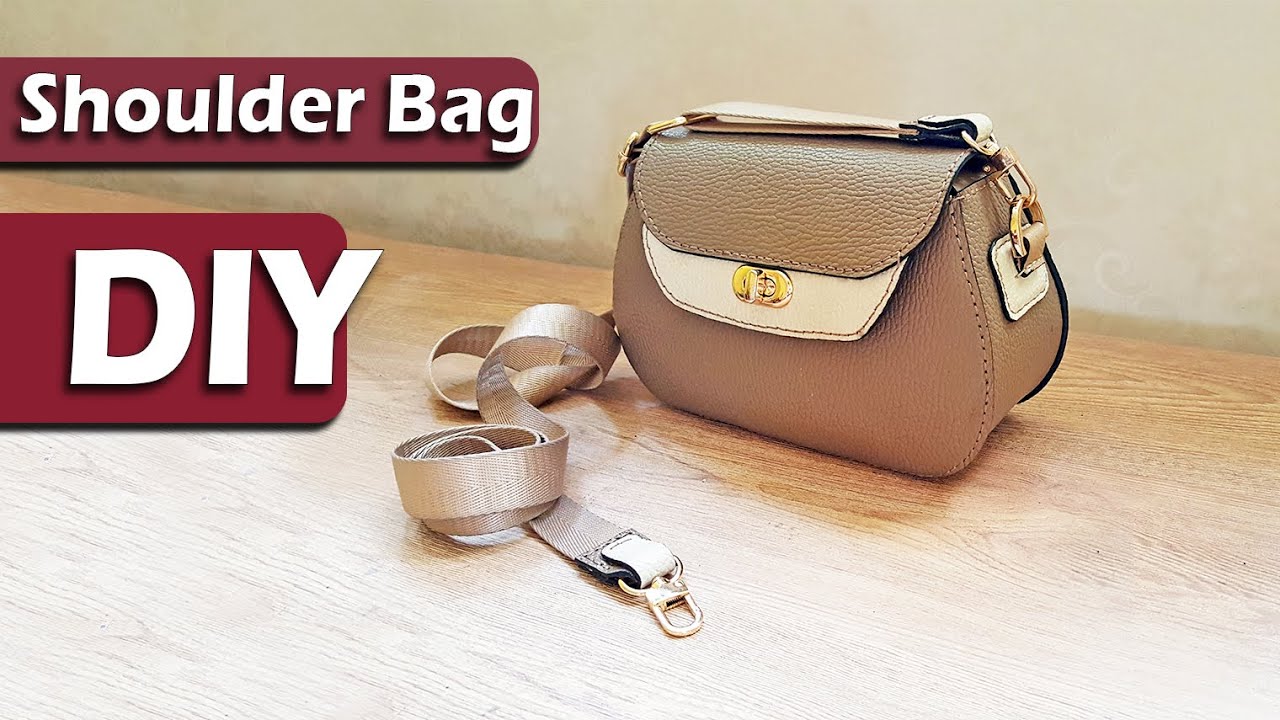 How to Make Shoulder Bag - Free Pattern PDF