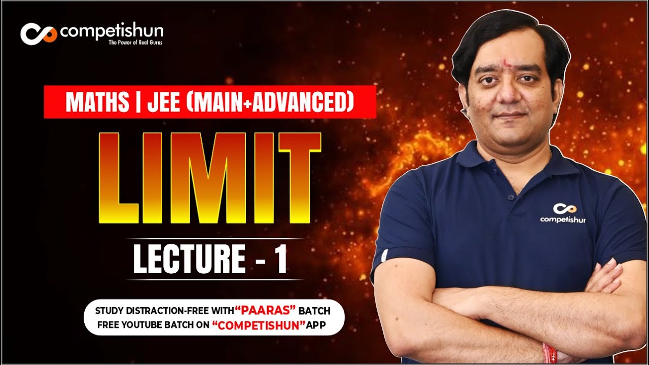1 Limits, Left hand Limits, Right hand Limits | IIT JEE Mains/Advanced | Mohit Tyagi