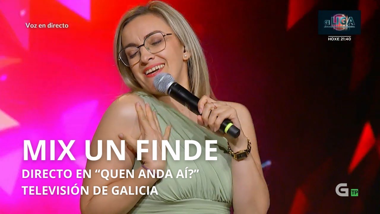 Dúo Estrellas - Mix UN FINDE + Me Encantas + Esa Morena (Directo en Quen Anda Aí? - TVG) 24/06/2025
