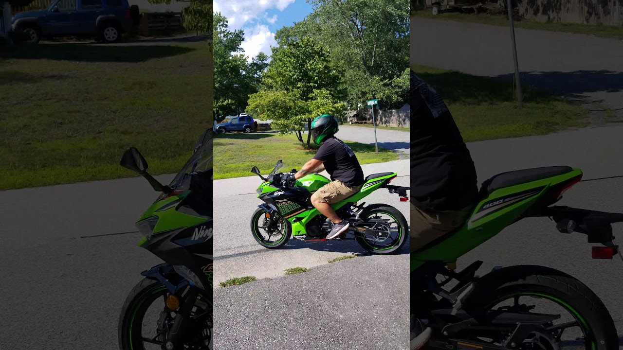 2020 Ninja 400 Leo Vince Slip on Exhaust Sound