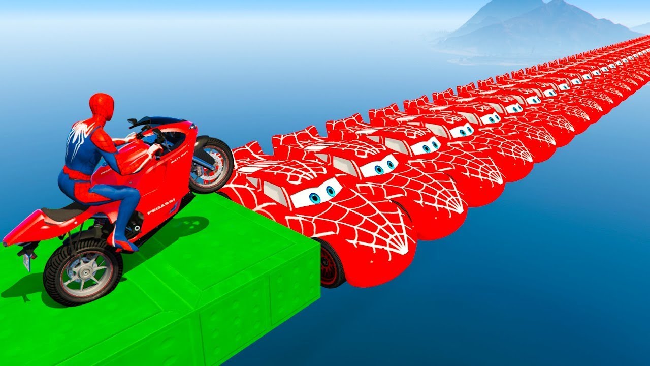 الرجل العنكبوت انقاذ باتمان Spider-Man Rescue batman vs iron man vs venom funny Game GTA 5 superhero