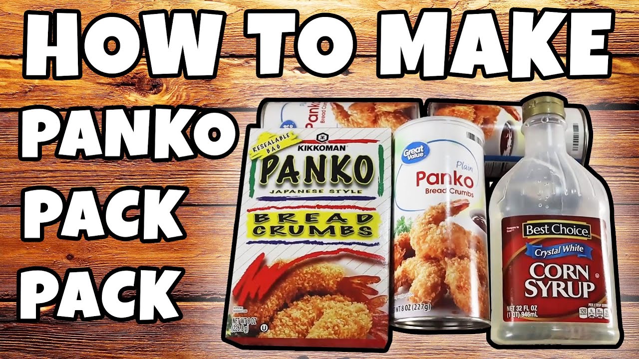 How To Make Panko Syrup Pack Bait Recipe Fishing For Carp and Catfish