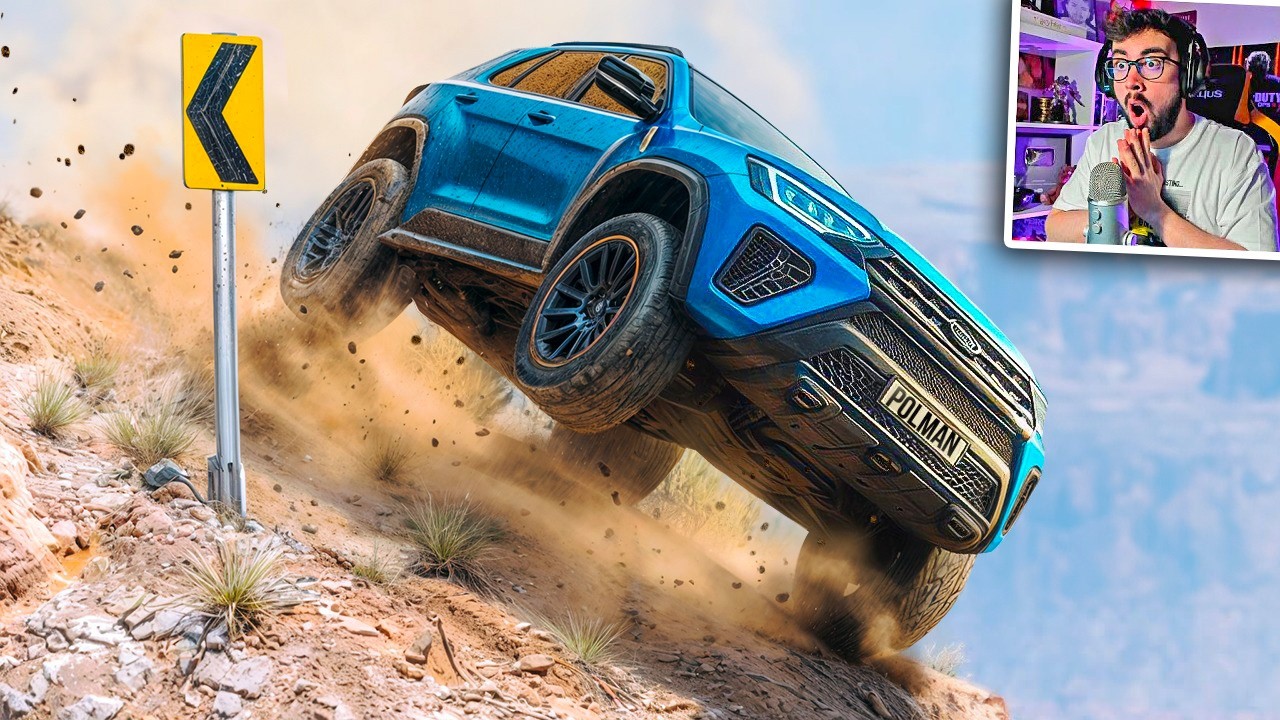 ACCIDENTES EXTREMOS EN ACANTILADOS 💥 | BeamNG Drive