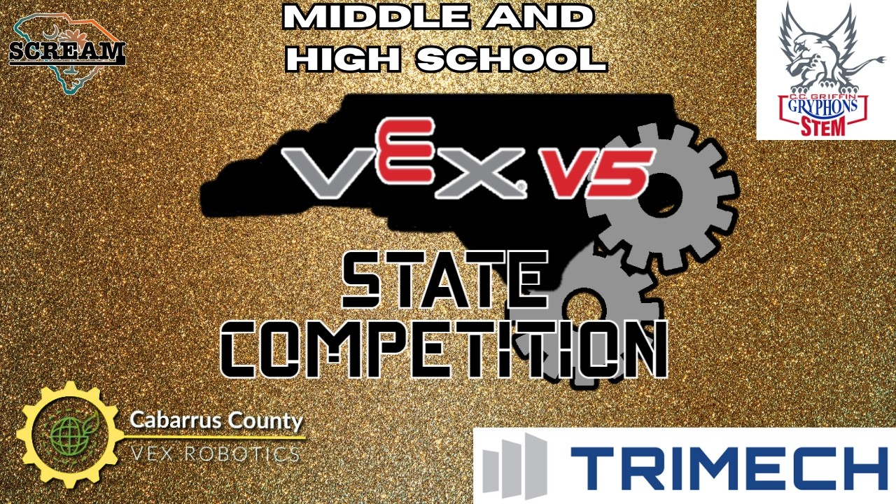 North Carolina HS and MS VEX V5 Robotics State Championship