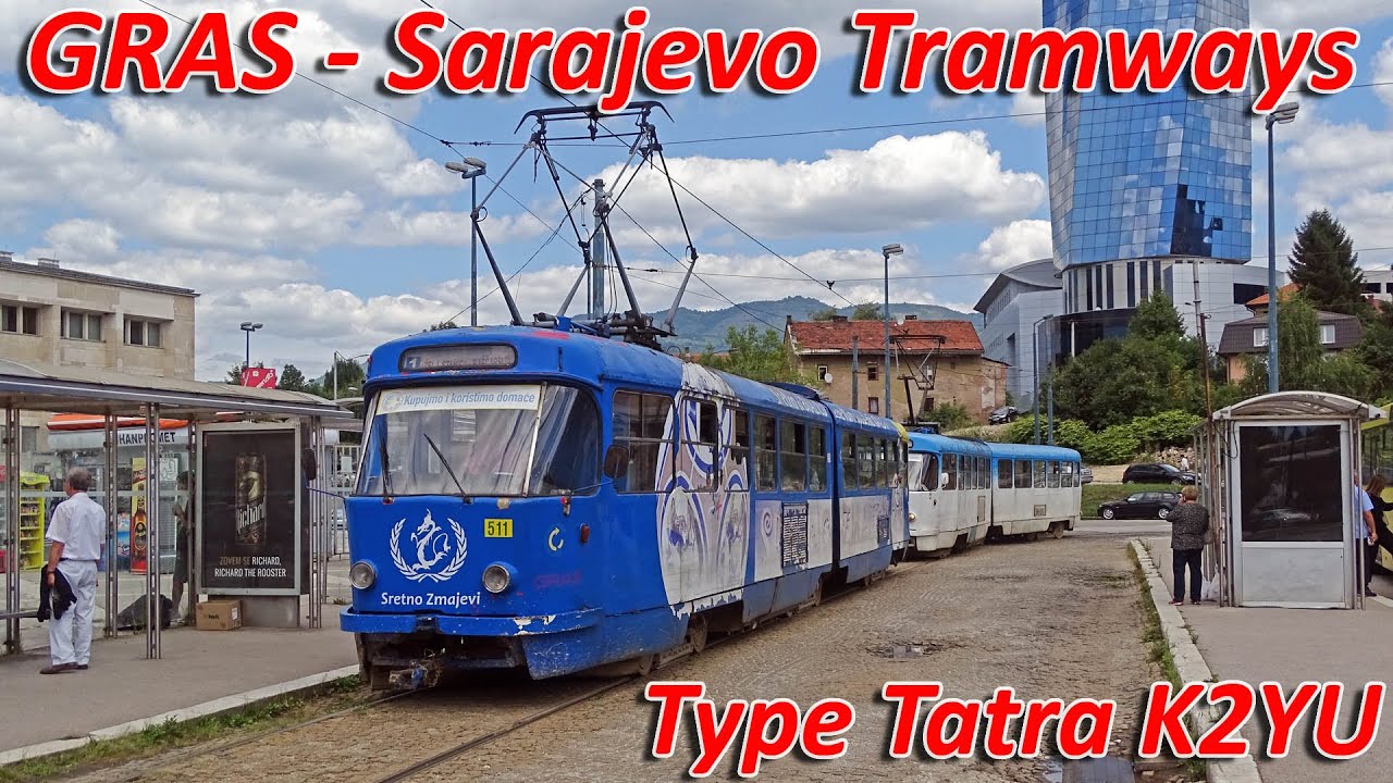 Sarajevo Tramway - Type Tatra K2YU