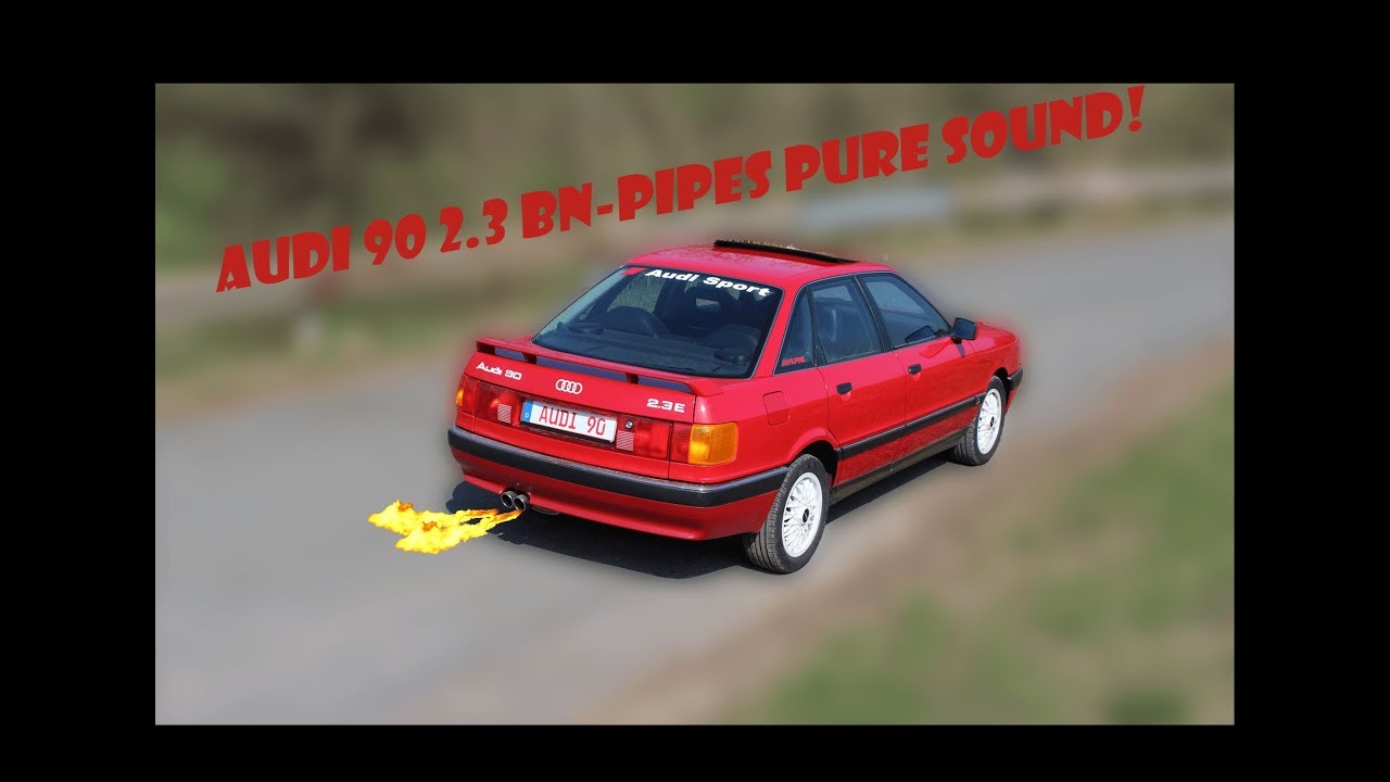 Audi 90 2.3E BN-Pipes Pure Sound GoPro