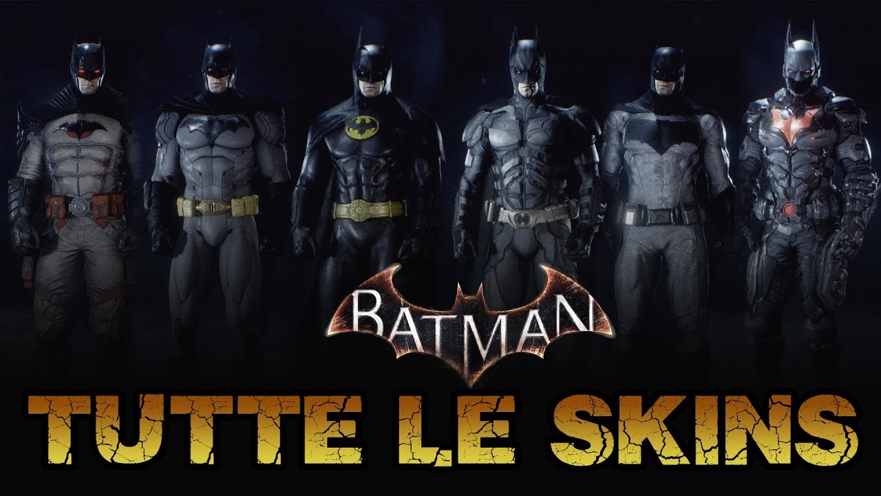 TUTTI I COSTUMI DI BATMAN ARKHAM KNIGHT - BATMAN ARKHAM KNIGHT COSTUMES ➤ PS4 Pro