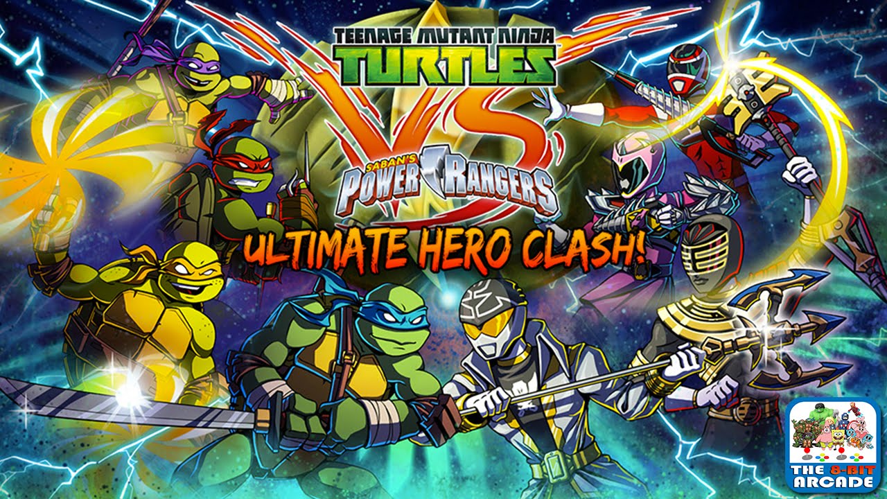 Teenage Mutant Ninja Turtles VS Power Rangers: Ultimate Hero Clash (Gameplay, Playthrough)