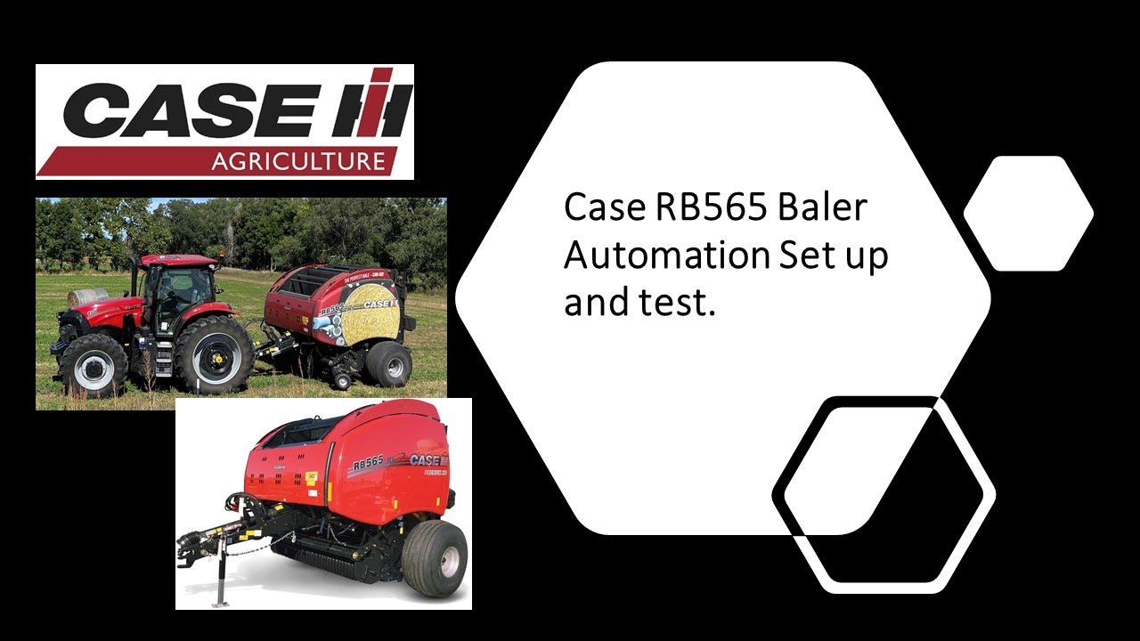 Case IH RB565 Round Baler Automation