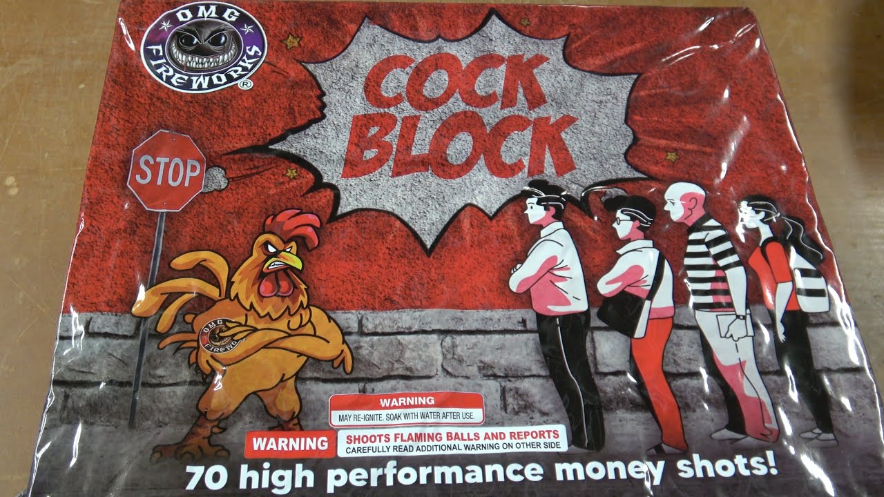 Cock Block 70 shot 500g cake by OMG