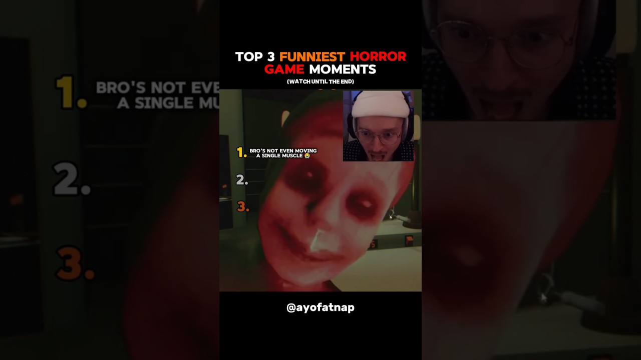 Top 3 Funniest Horror Game Moments 