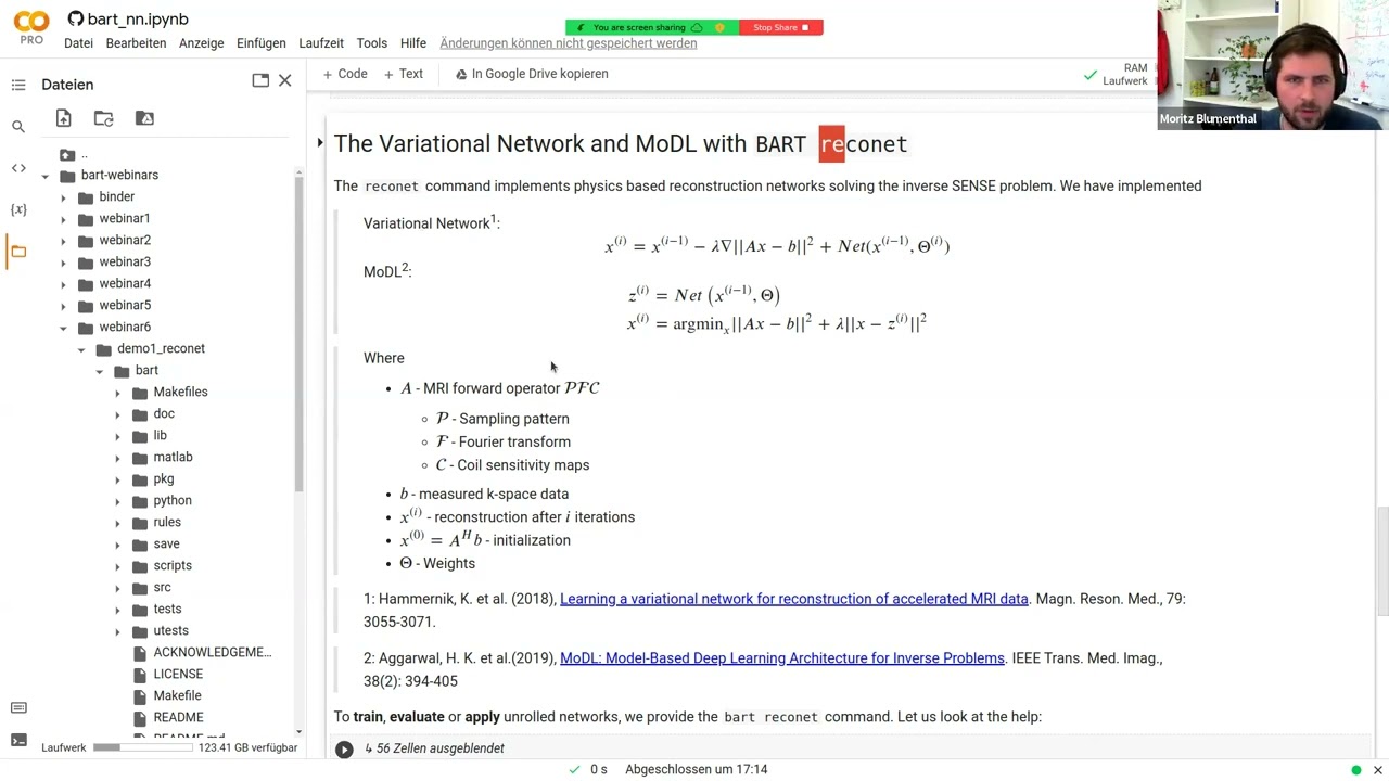 BART webinar #6 - deep learning tools