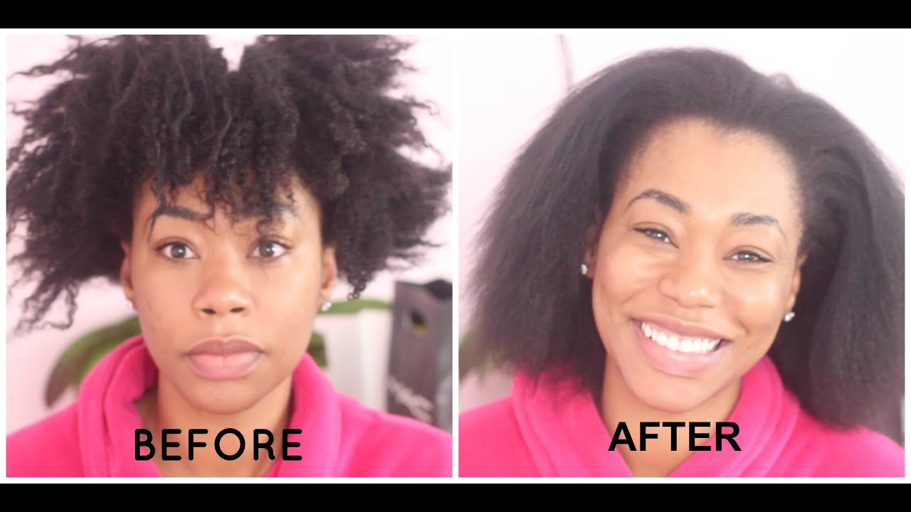 How I SAFELY BLOW DRY MY NATURAL HAIR the HEALTHY WAY- ChimereNicole