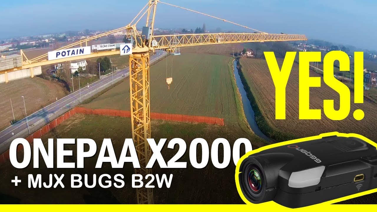 Onepaa X2000 sul Mjx Bugs 2 B2W - La migliore actioncam per i vostri droni?