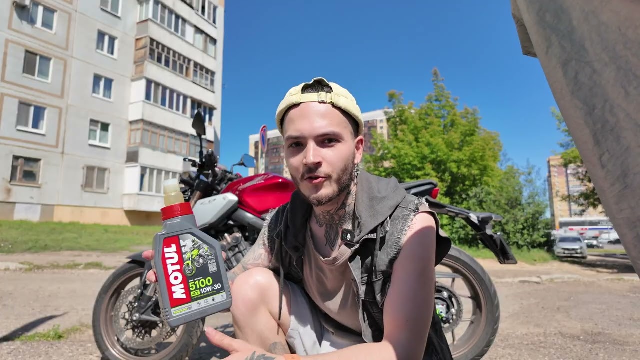 ТО на мотоцикле Honda CB 650 r, делаем тех обслуживание на мотоцикле 2019 года Меняем масло на Motul