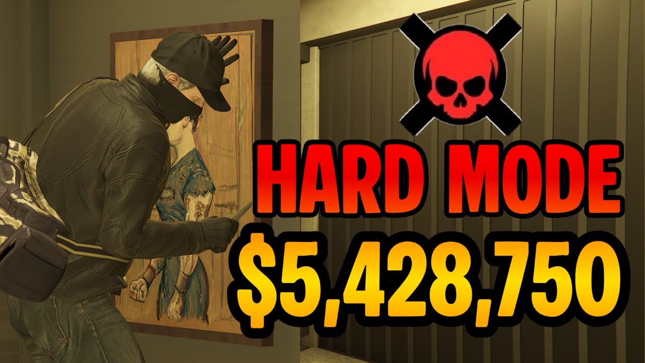 The Perfect $5,428,750 Painting Heist on GTA 5 Online! (100% Payout)