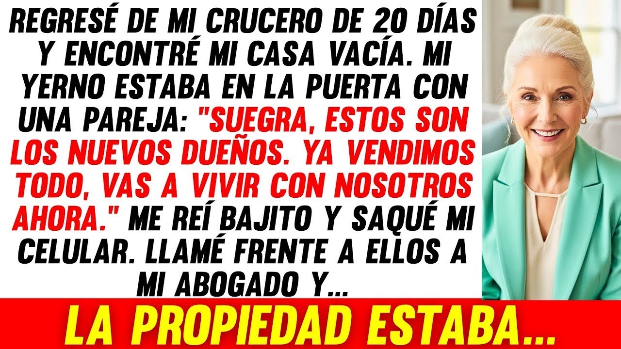 Regresé Del Crucero Y Mi Yerno Dijo: 
