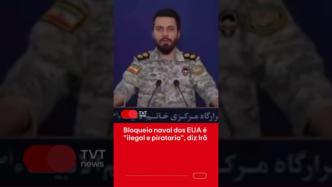 Bloqueio naval dos EUA &eacute; 