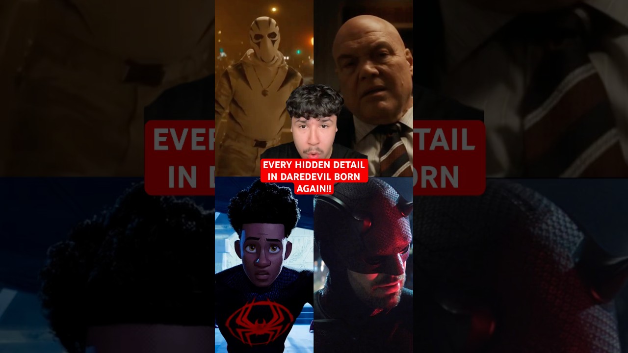 EVERY HIDDEN DETAIL IN DAREDEVIL BORN AGAIN!! #daredevilbornagain #daredevil #marvel #mcu #trending