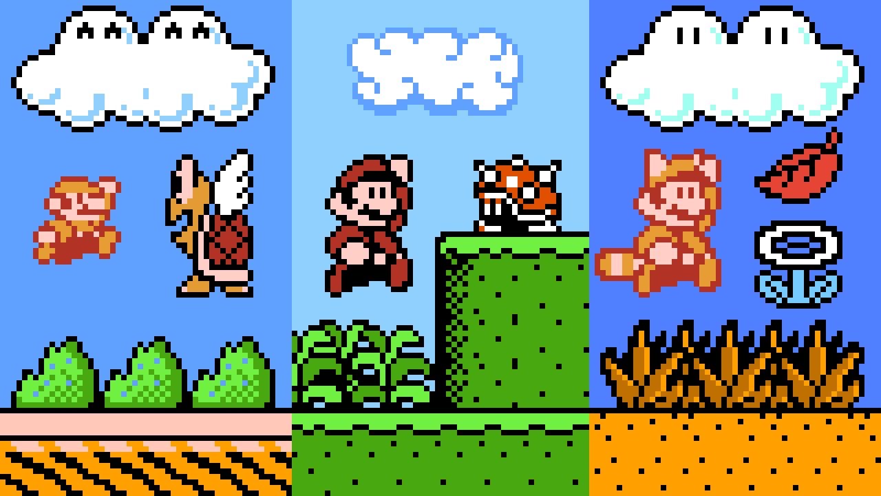Super Mario Bros. 3 (NES) - Some Usual Day. ᴴᴰ
