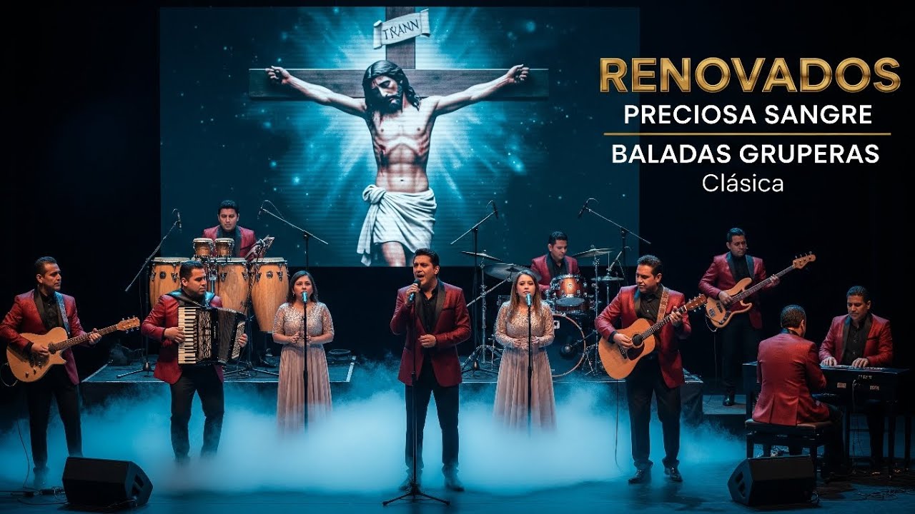 Baladas Cristianas Preciosa Sangre ✝️Cover Nueva versión  con Renovados 