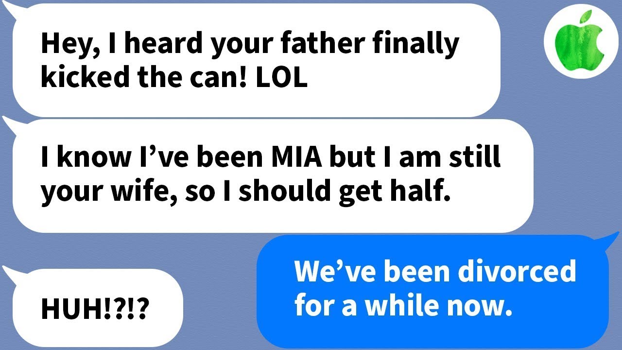 【Apple】My wife disappears with just our son... 20 years later when my father passes away she appears