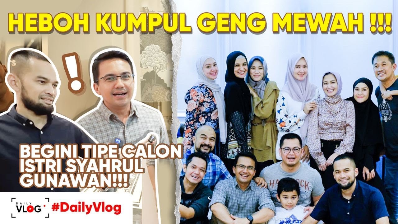KUMPUL GENG MEWAH!!! SHIREEN GAK BERANI NANYA MAS HANUNG!!! ALYSSA KABUR KARNA DUREN!!!