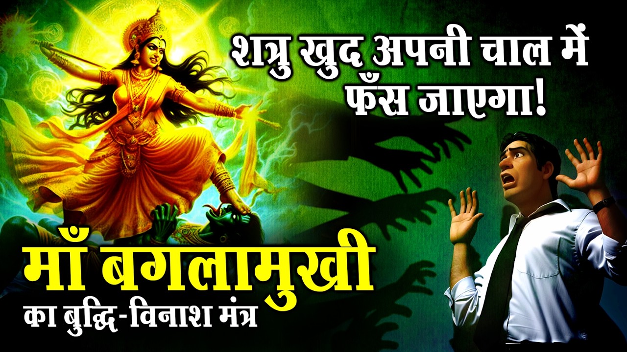 माँ बगलामुखी का चमत्कारी मंत्र: अब शत्रु की चालें काम नहीं करेंगी | Maa Baglamukhi | Shatru Nashak