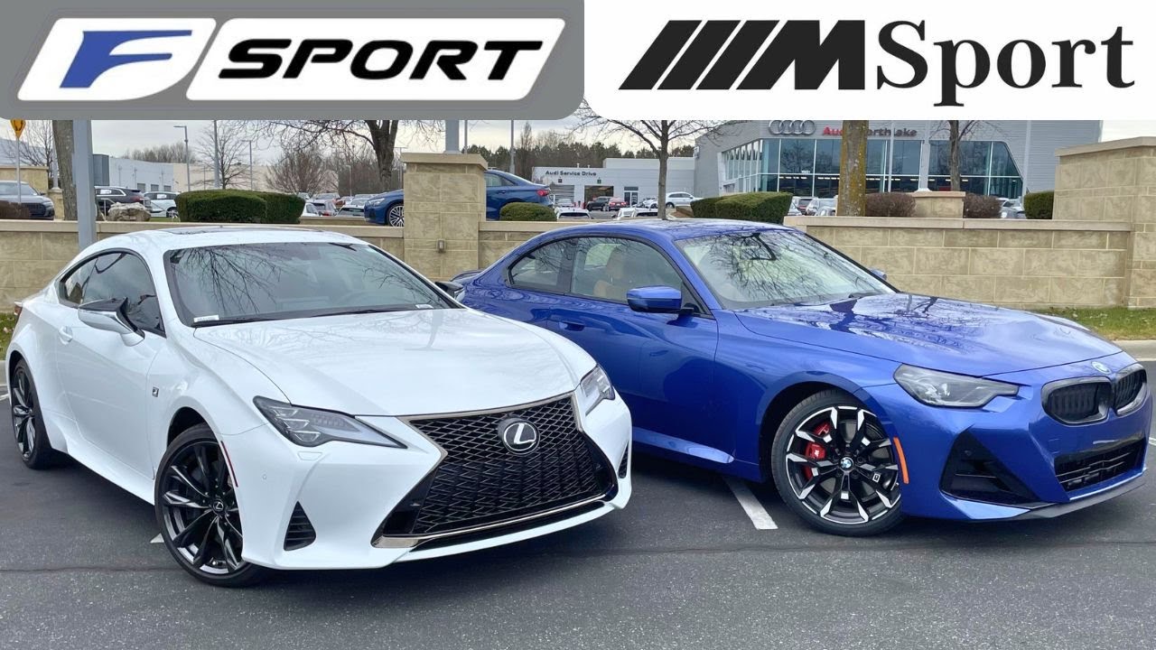 2025 BMW 230i M Sport Takes on Lexus RC350 F Sport in EPIC Showdown