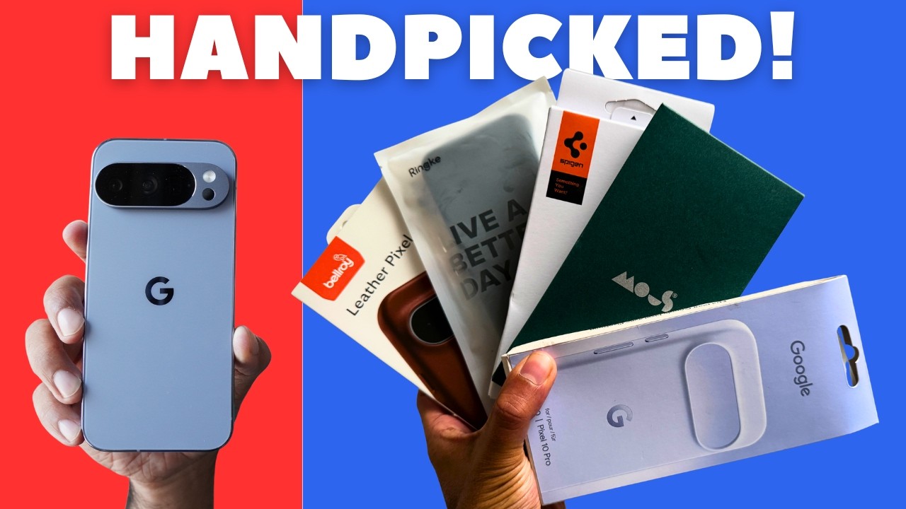 The BEST Pixel 10 & 10 Pro cases (Google, Mous, Spigen, Bellroy, Ringke)